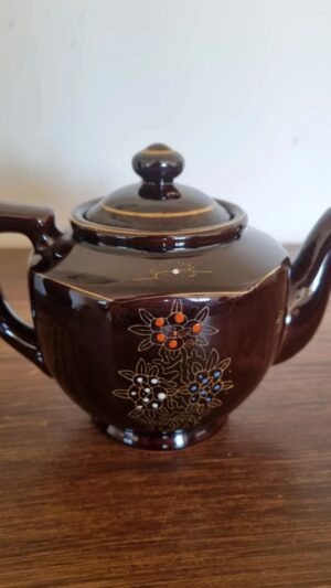 Théière vintage japonaise en céramique