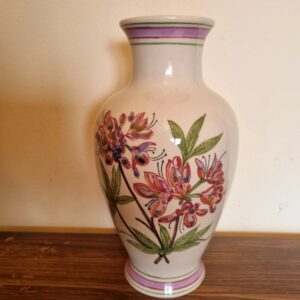 Vase vintage peint à la main
