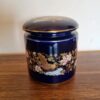 Pot en céramique bleu nuit fait main Kobalt