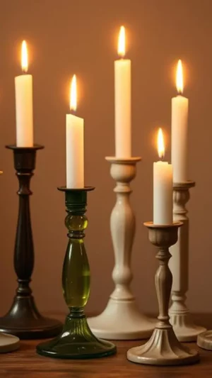 Bougeoirs Vintage