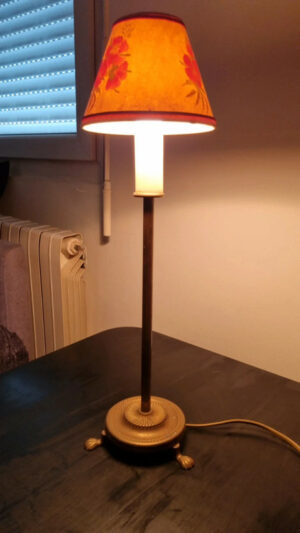 Lampe Vintage Laura Ashley à abat-jour sur pied