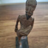Statuette de Don Quichotte en bois