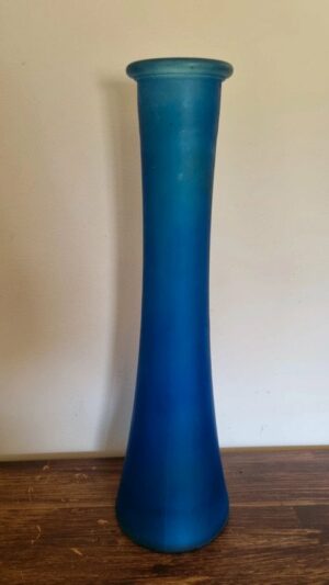 Vase Vintage design de couleur bleu