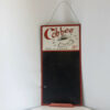 Panneau Ardoise Vintage Coffee