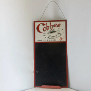 Panneau Ardoise Vintage Coffee