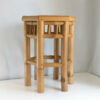 Tabouret en Bambou Naturel