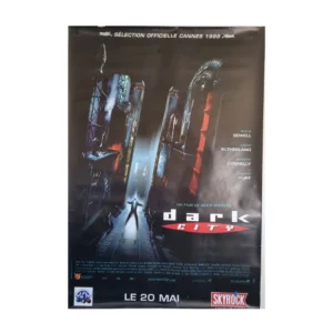 Affiche de cinéma Dark City, film de science-fiction N°23