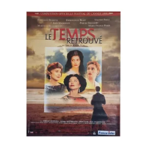 Affiche de cinéma Le temps retrouvé du réalisateur Raoul Ruiz