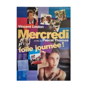 Affiche de cinéma Mercredi folle journée de Pascal Thomas N°28