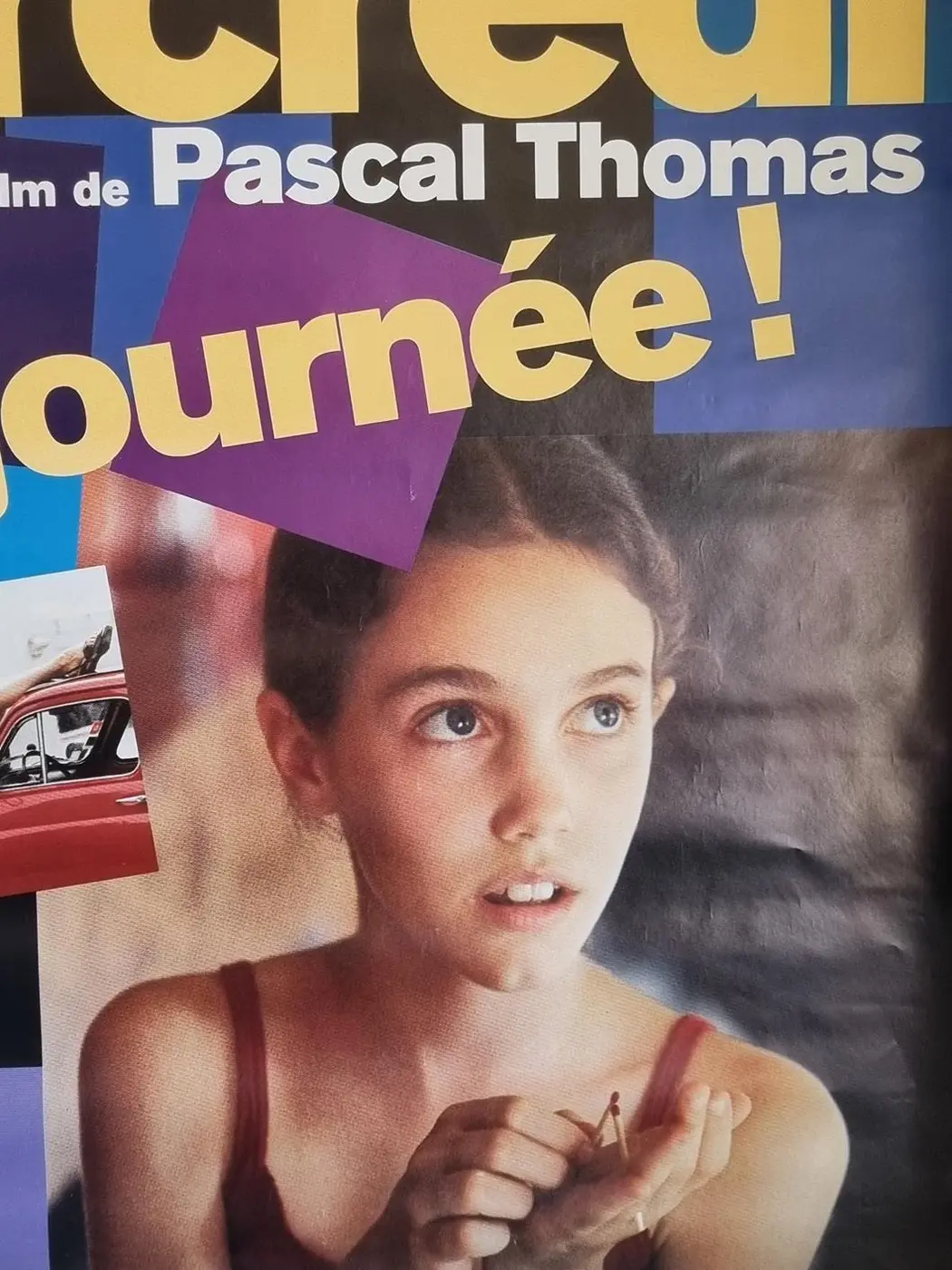 Grande affiche de cinéma Mercredi folle journée de Pascal Thomas Affiche de cinéma Mercredi folle journée de Pascal Thomas N°28