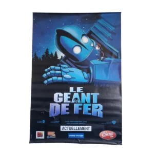Affiche de cinéma originale du film Le Géant de Fer (1999)