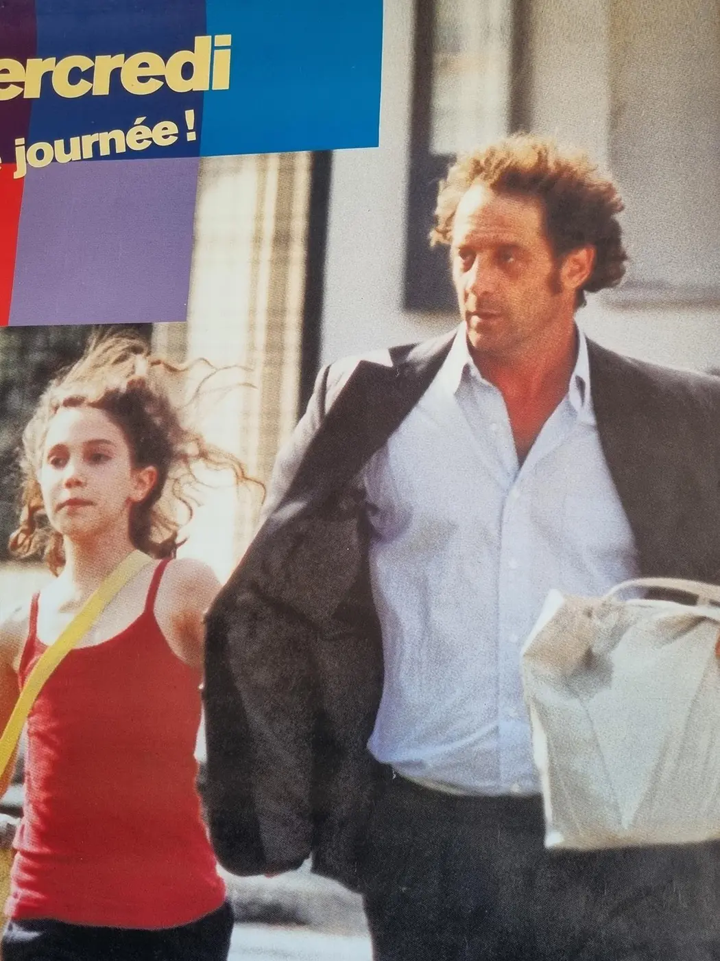 Grande affiche de cinéma originale Mercredi Folle journée de P. Thomas Affiche de cinéma originale Mercredi Folle journée de P. Thomas