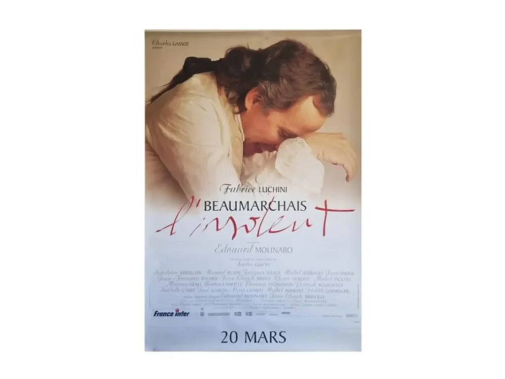 Affiche de film originale Beaumarchais L'insolent de Molinaro