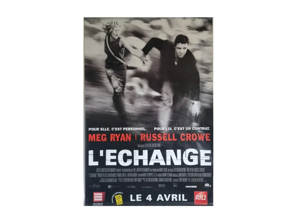 Affiche de film originale L'Echange de Taylor Hackford, n°68