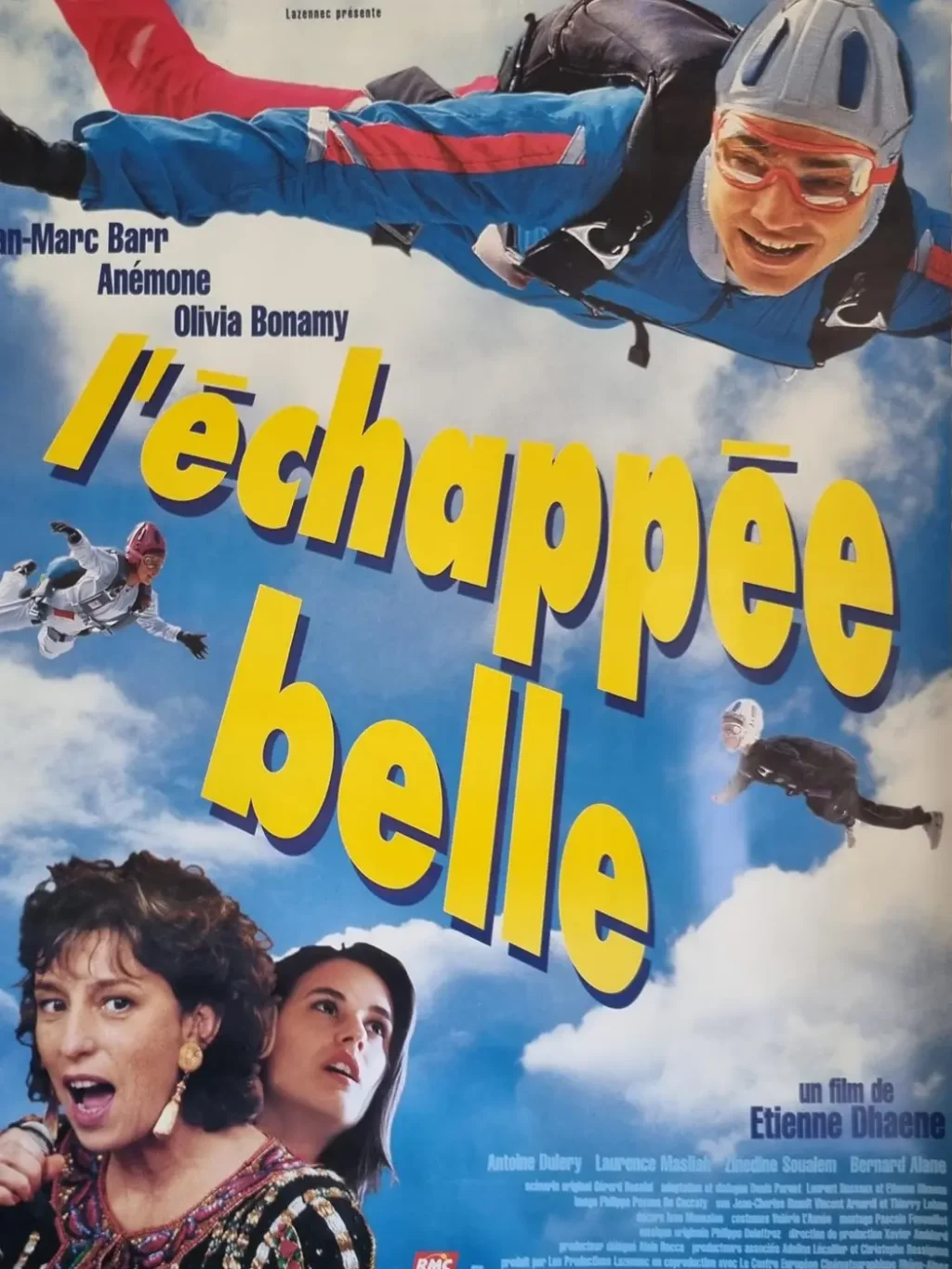 Affiche de film originale L'échappée belle d'Etienne Dhaene
