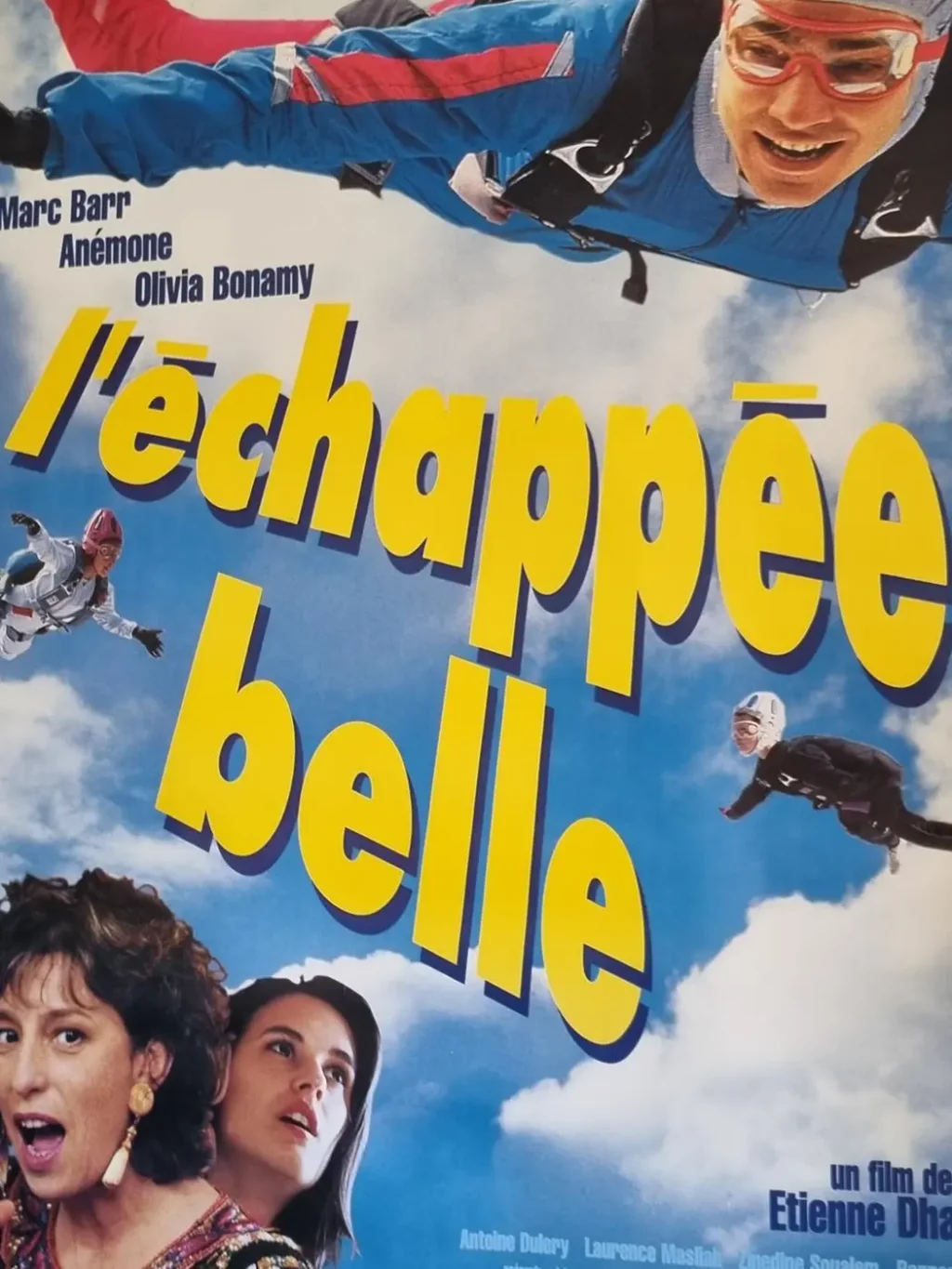 Affiche de film originale L'échappée belle d'Etienne Dhaene