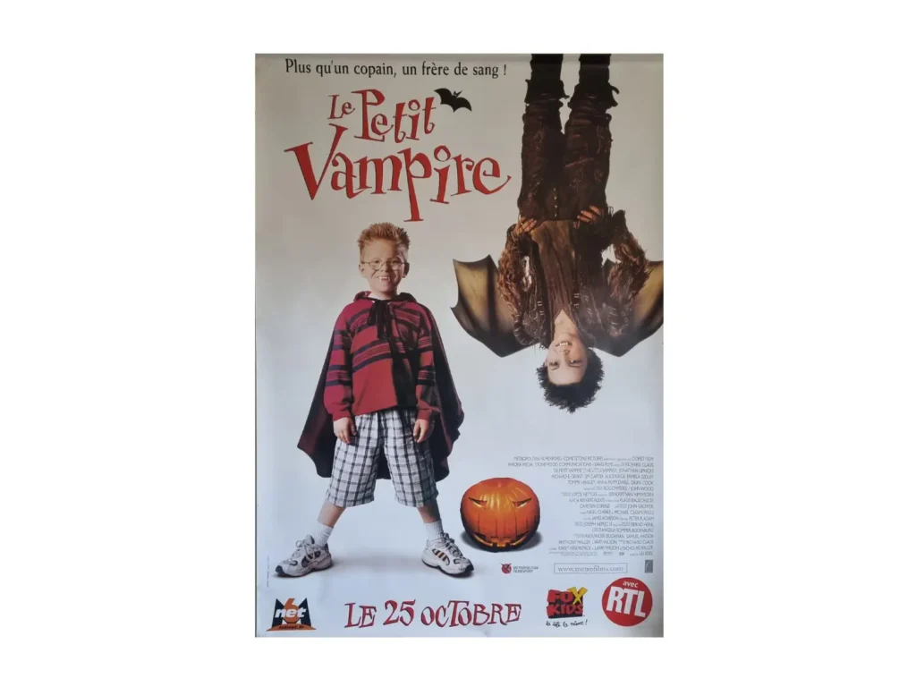 Affiche de film originale Le petit vampire, réalisation Uli Edel