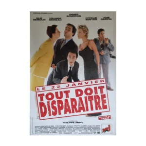 Affiche de film Tout doit disparaitre de Philippe Muyl (N°67)