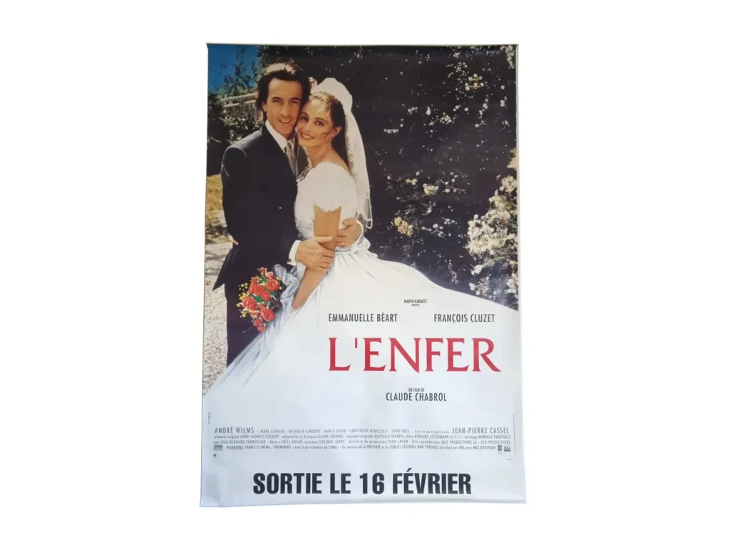 Affiche L'Enfer de Chabrol, un classique du cinéma français