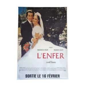 Affiche L'Enfer de Chabrol, un classique du cinéma français