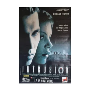 Affiche originale de cinéma du film Intrusion par Andrew Lazar