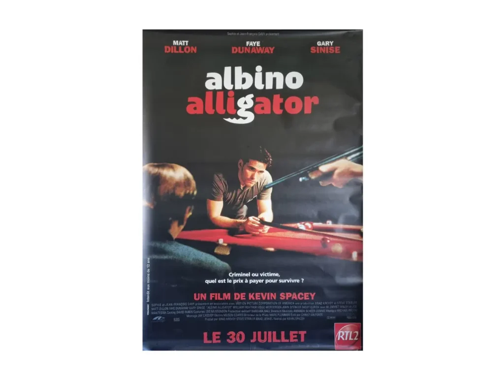 Affiche originale du film Albino Alligator de Kevin Spacey n°42