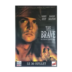 Affiche originale du film The Brave avec Johnny Depp (n°75)
