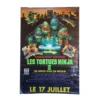 Affiche vintage du film Les Tortues Ninja II, les héros de retour