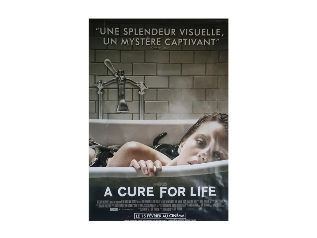 Grande affiche cinéma A Cure for Life de Gore Verbinski, N°65