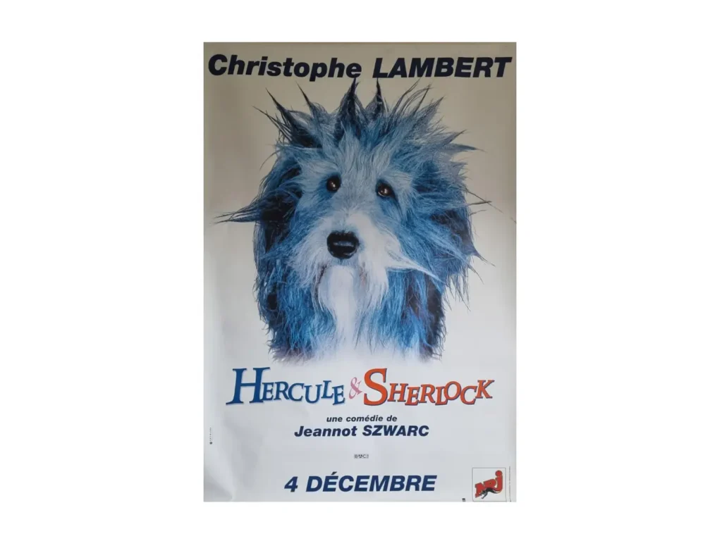 Grande affiche de film Hercule & Sherlock de Jeannot Szwarc