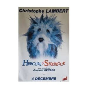 Grande affiche de film Hercule & Sherlock de Jeannot Szwarc