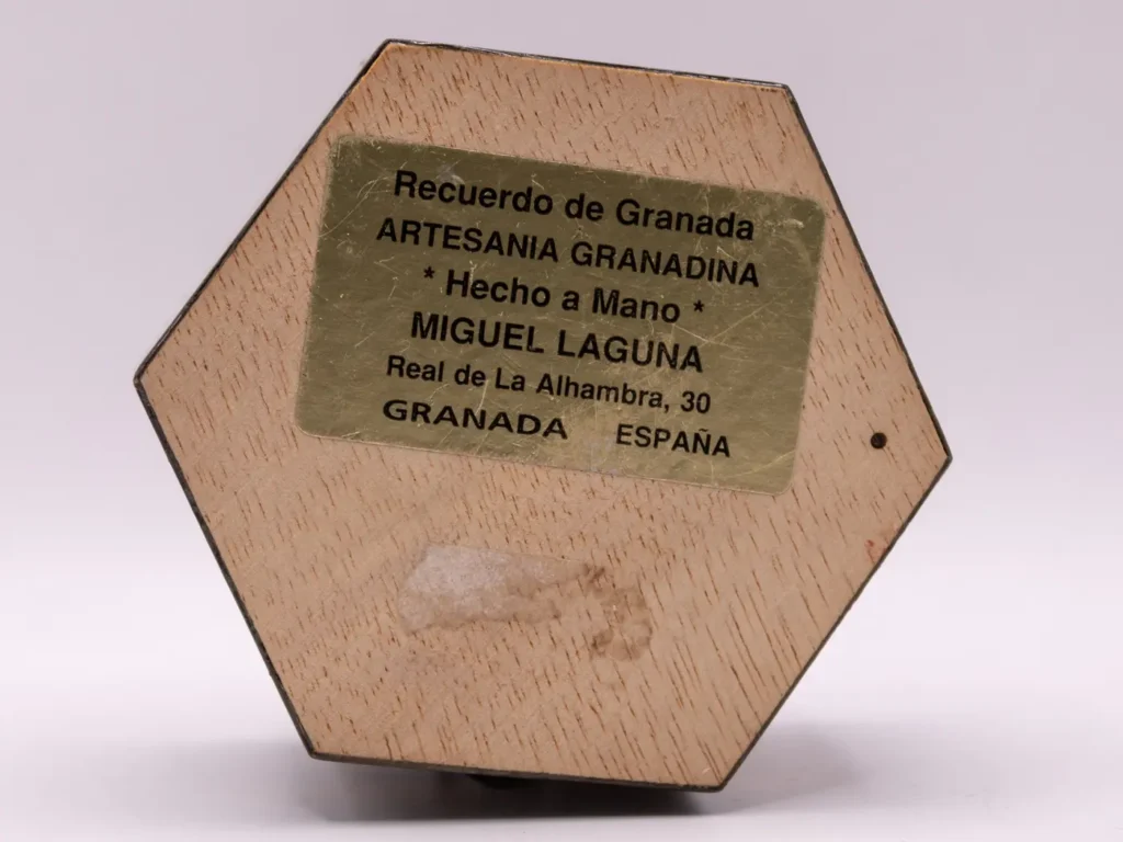 Boîte en bois marqueté, fait main à Grenade par Miguel Laguna