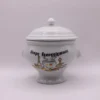 Bol à soupe bourguignonne Pillivuyt avec couvercle tête de lion