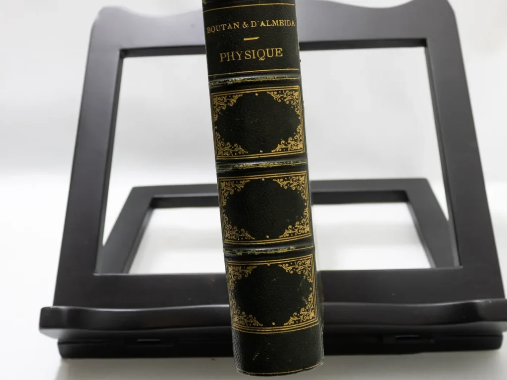 Livre Ancien de Physique 1861, Notions de Mécanique, Rare