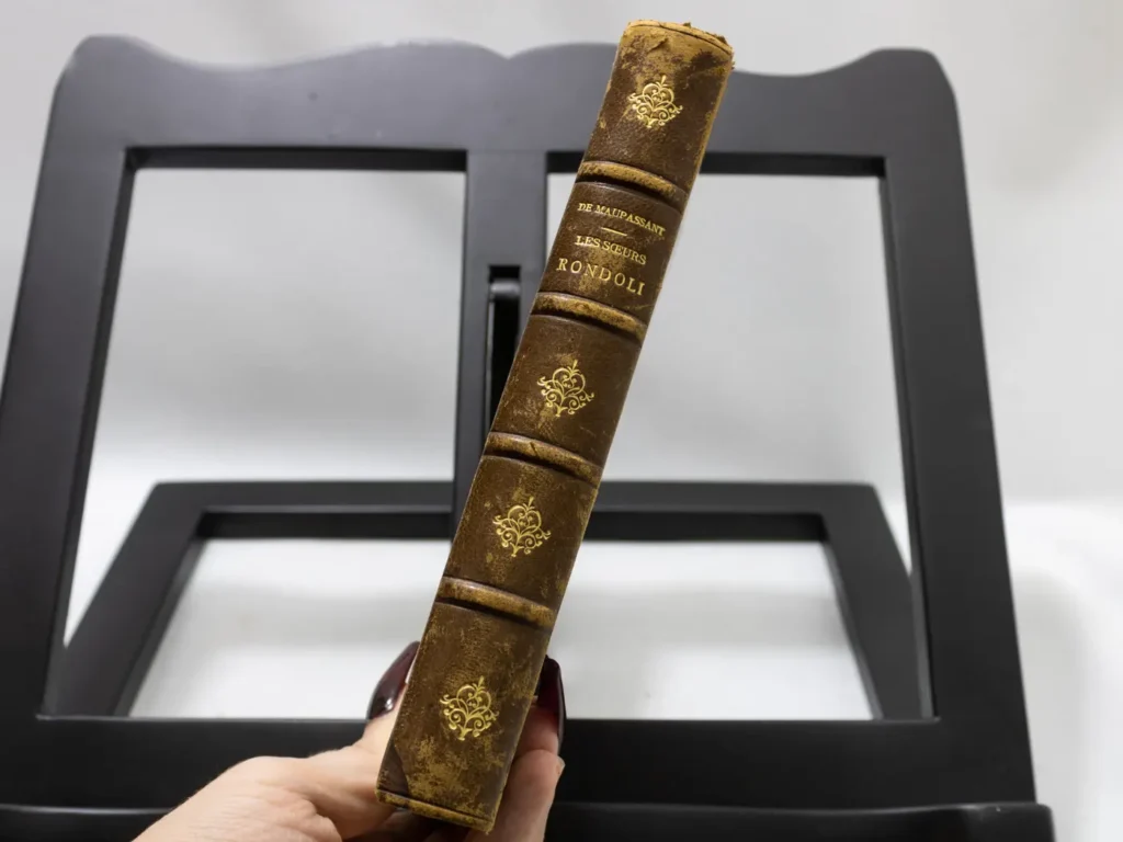 Livre Ancien Les Sœurs Rondoli de Maupassant Édition Spéciale