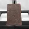 Livre Ancien Petit Manuel Paroissial en Cuir Marron de 1916