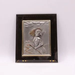 Plaque décorative en étain Les étains du prince, poème Novembre