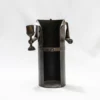 Porte-bouteille original en métal, sculpture de sommelier design