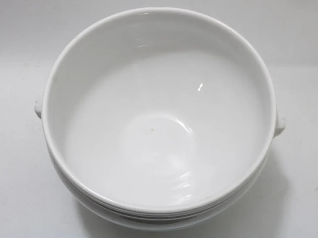 Soupière en porcelaine Pillivuyt France collection Tête de Lion