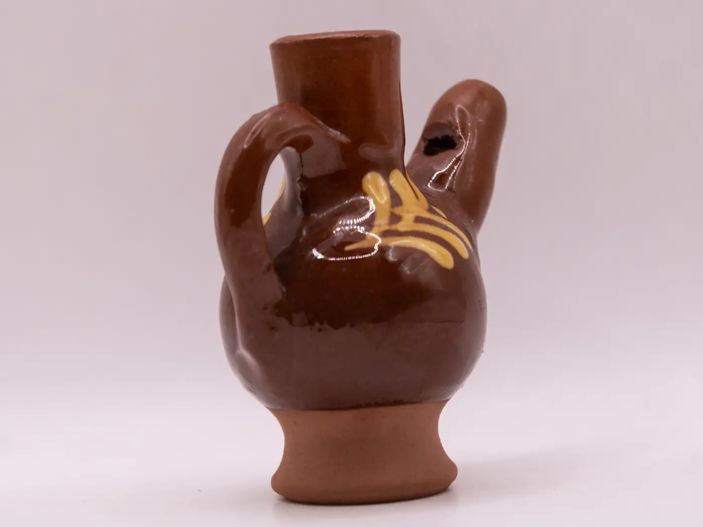 Sifflet à eau oiseau en terre cuite imitant le chant naturel Sifflet à eau oiseau en terre cuite imitant le chant naturel