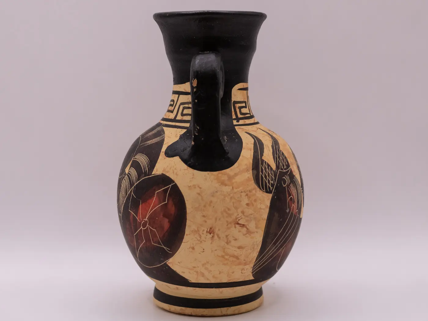 Vase Grec Antique Anaphore en Terre Cuite Peint à la Main Vase Grec Antique Anaphore en Terre Cuite Peint à la Main