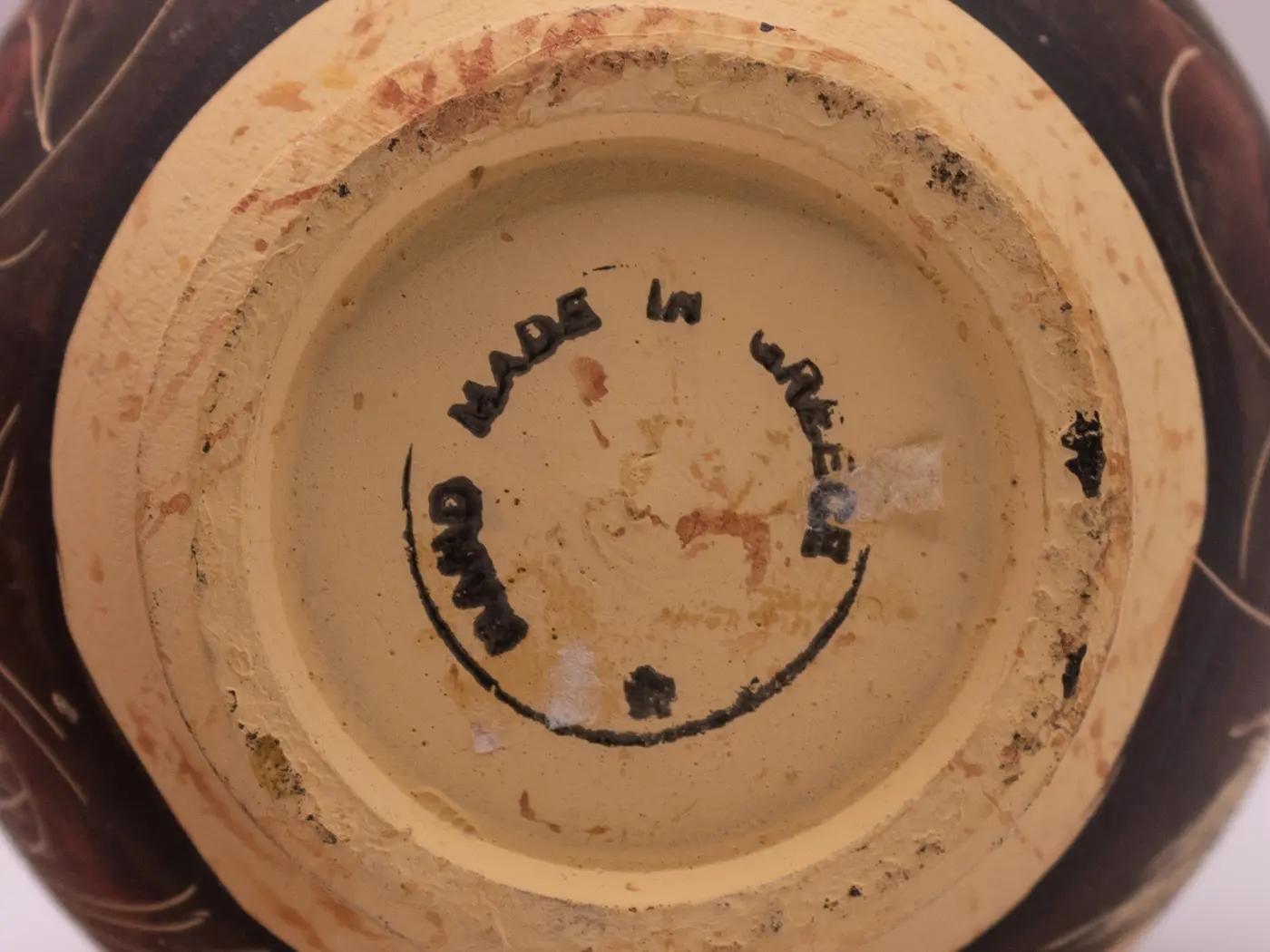 Vase Grec Antique Anaphore en Terre Cuite Peint à la Main Vase Grec Antique Anaphore en Terre Cuite Peint à la Main